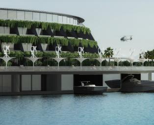 Ένα απίστευτο ξενοδοχείο που περιστρέφεται μέσα στο νερό σχεδιάζει το Κατάρ